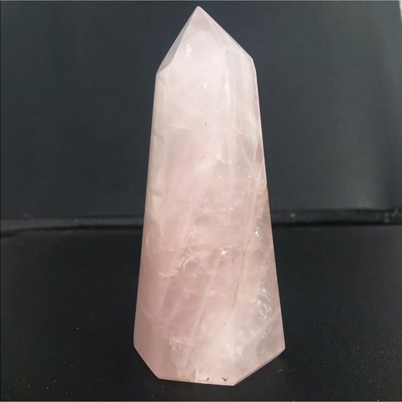 Other - 308 g Natural rose quartz crystal healing Rod